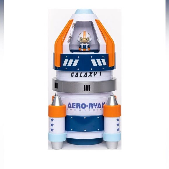 New Ryan's World Galaxy Explorer Rocket 12 Micro Figures Astronauts Playset Toy - Picture 4 of 7